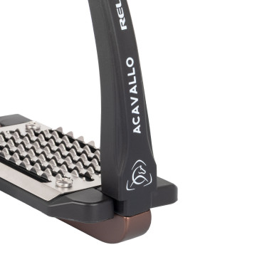 Estribo Rel-X Easy braço modelado Castanho