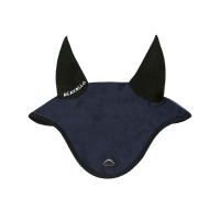 Capa de orelhas Sublime em camurça com patch com logótipo em silicone Marinho Azul-marinho
