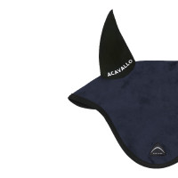 Capa de orelhas Sublime em camurça com patch com logótipo em silicone Marinho Azul-marinho
