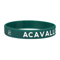 Pulseira de silicone Acavallo Verde