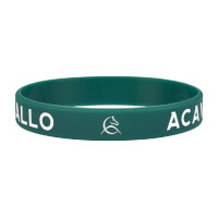 Pulseira de silicone Acavallo Verde