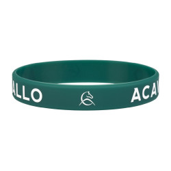 Pulseira de silicone Acavallo Verde Pulseira de silicone Acavallo Verde