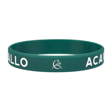 Pulseira de silicone Acavallo Verde Pulseira de silicone Acavallo Verde
