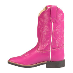 Botas western de rancho para menina Rosa