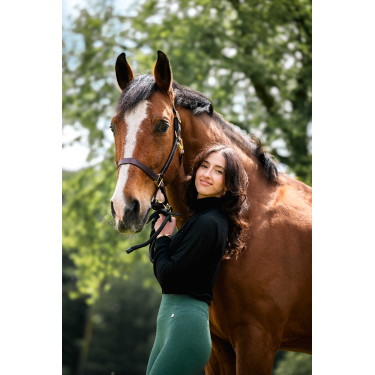 Baselayer Je t'aime Equithème EQ-Kathya mulher