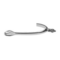 Esporas inox com roldana lisa horizontal