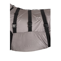 Capa anti-eczema Horze Mountain Essence UV Cinza claro Cinzento