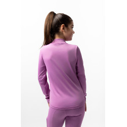 Camiseta de treino infantil Horze Mea Pensamento pálido Violeta
