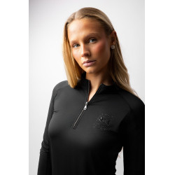 Camiseta de treino B Vertigo Odina feminina Beleza negra Preto Camiseta de treino B Vertigo Odina feminina Beleza negra Preto