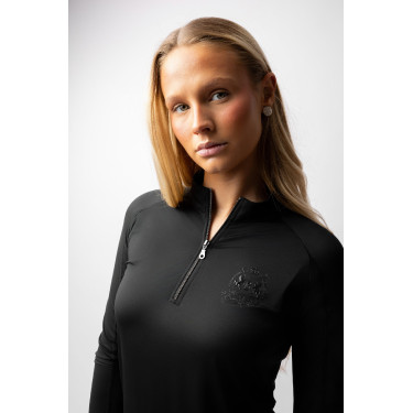 Camiseta de treino B Vertigo Odina feminina Beleza negra Preto Camiseta de treino B Vertigo Odina feminina Beleza negra Preto