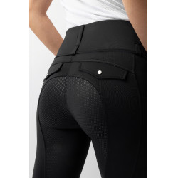 Legging Hybrid Horze Anya feminino fullgrip Preto Legging Hybrid Horze Anya feminino fullgrip Preto