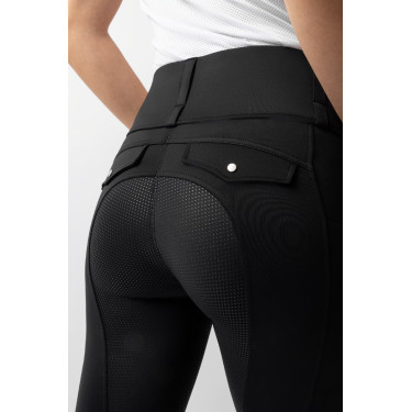 Legging Hybrid Horze Anya feminino fullgrip Preto Legging Hybrid Horze Anya feminino fullgrip Preto