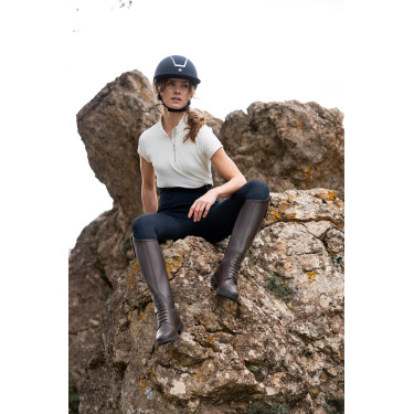 Legging Hybrid Horze Anya feminino fullgrip Marinho escuro Azul Legging Hybrid Horze Anya feminino fullgrip Marinho escuro Azul