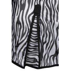 Capa anti-moscas Horze Defender com aba para a barriga Zebra Motivos
