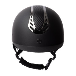 Capacete de equitação Horze Cosmo Preto carbono