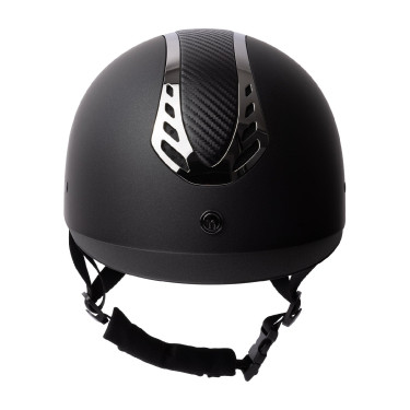 Capacete de equitação Horze Cosmo Preto carbono