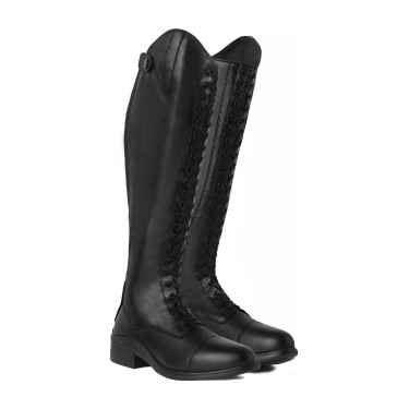 Botas de equitação femininas Horze com atacadores Botas de equitação femininas Horze com atacadores