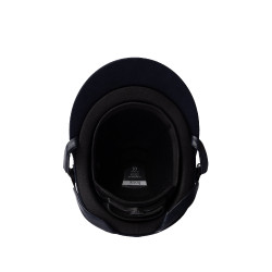 Capacete de equitação Solara II Horze Marinho / branco Azul