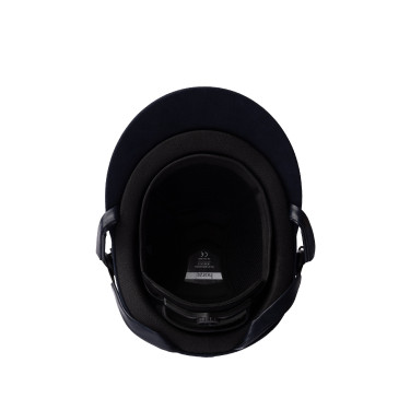 Capacete de equitação Solara II Horze Marinho / branco Azul
