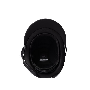 Capacete de equitação com ornamento de cristal Horze Arix II Preto / prata