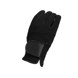 Luvas de equitação femininas Horze Mayla Winter Preto