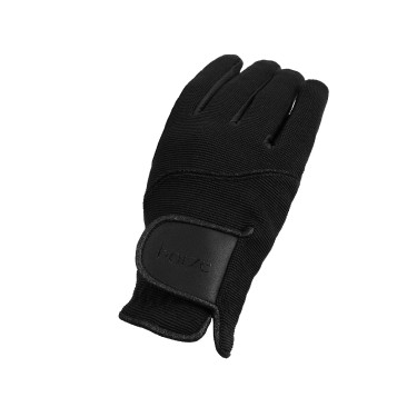 Luvas de equitação femininas Horze Mayla Winter Preto