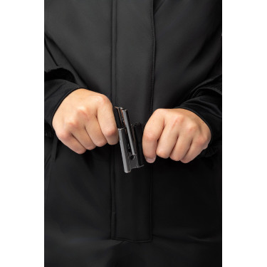 Macacão Infantil Acolchoado Horze Annica Preto
