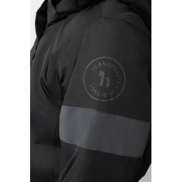 Macacão Infantil Acolchoado Horze Annica Preto