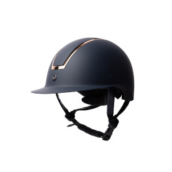 Capacete Atmos Metallic II Horze Marinho / ouro rosa Azul-marinho