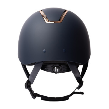 Capacete Atmos Metallic II Horze Marinho / ouro rosa Azul-marinho