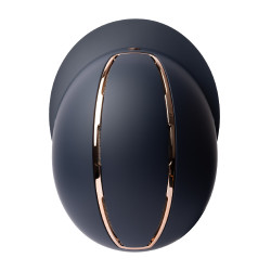 Capacete Atmos Metallic II Horze Marinho / ouro rosa Azul-marinho