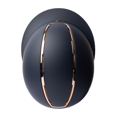 Capacete Atmos Metallic II Horze Marinho / ouro rosa Azul-marinho