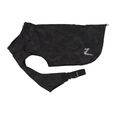 Casaco refletor para cão Horze Camo Luminox Preto / prata