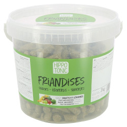 Doces para cavalos Hippo-Tonic sabor frutas e legumes Doces para cavalos Hippo-Tonic sabor frutas e legumes