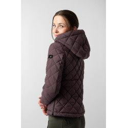 Casaco acolchoado feminino Imelda Horze Fudge / castanho bordô Bord&amp;amp;amp;amp;amp;ocirc;