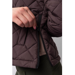 Casaco acolchoado feminino Imelda Horze Fudge / castanho bordô Bord&amp;amp;amp;amp;amp;ocirc;