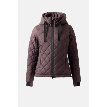 Casaco acolchoado feminino Imelda Horze Fudge / castanho bordô Bord&amp;amp;amp;amp;amp;ocirc;