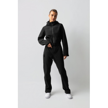 Macacão Softshell Cynthia Horze Preto Macacão Softshell Cynthia Horze Preto