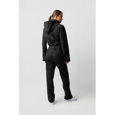 Macacão Softshell Cynthia Horze Preto Macacão Softshell Cynthia Horze Preto