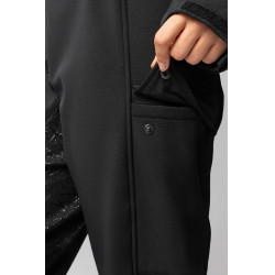 Macacão Softshell Cynthia Horze Preto Macacão Softshell Cynthia Horze Preto