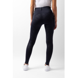 Legging de aderência total Horze Dea feminino Marinho escuro Azul Legging de aderência total Horze Dea feminino Marinho escuro Azul