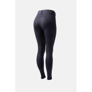 Legging de aderência total Horze Dea feminino Marinho escuro Azul Legging de aderência total Horze Dea feminino Marinho escuro Azul