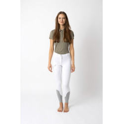 Calça de equitação com grip e bolso seguro