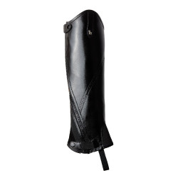 Mini-chaps Horze Wicklow com perfurações florais Preto