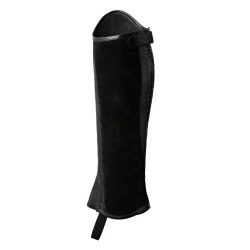 Mini-chaps Horze Wicklow com perfurações florais Preto