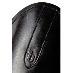 Mini-chaps Horze Wicklow com perfurações florais Preto