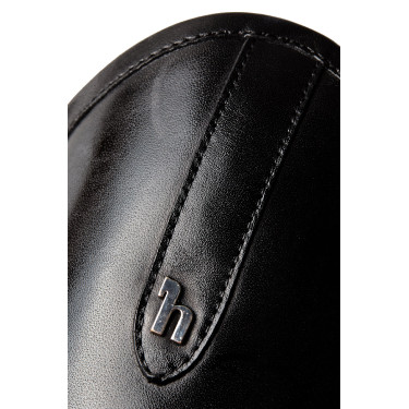Mini-chaps Horze Wicklow com perfurações florais Preto