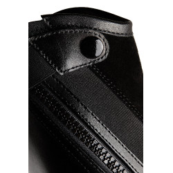 Mini-chaps Horze Wicklow com perfurações florais Preto