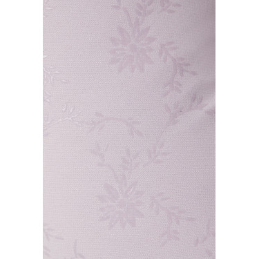 Calça de equitação feminina Horze Kaitlin com culote completo e decoração floral Queda de orquídea Branco