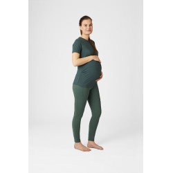 Camiseta de maternidade funcional Horze Lily Coentro verde Camiseta de maternidade funcional Horze Lily Coentro verde